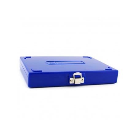 Heathrow Scientific Microscope Slide Box, Blue, 100 Capacity 247676-B